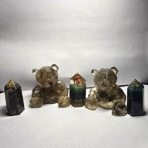 Resin bear set